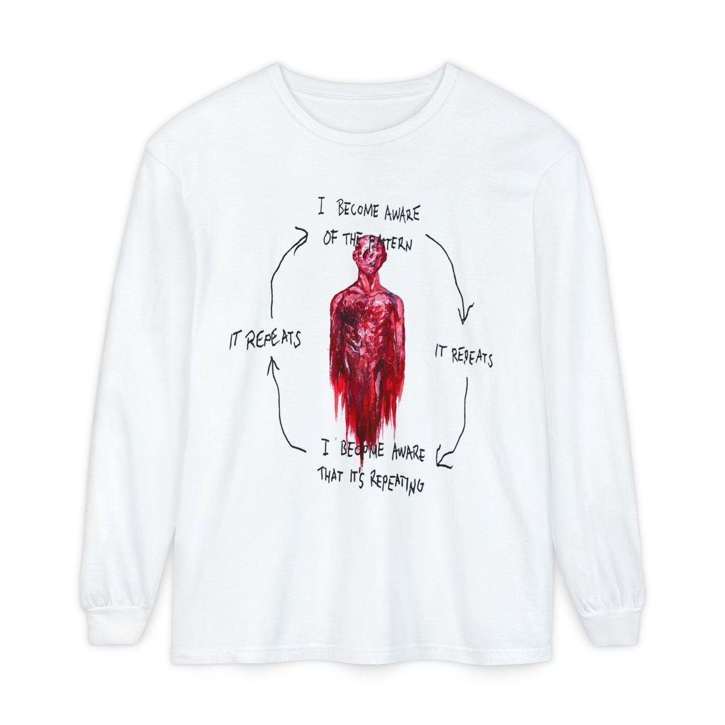'the pattern' long sleeve