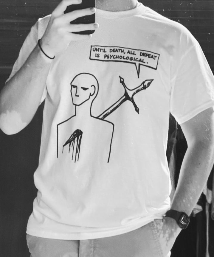 all defeat is psychological (back print)